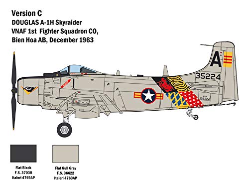 italeri-a-1h-skyraider-maquette-avion-militaire image 8