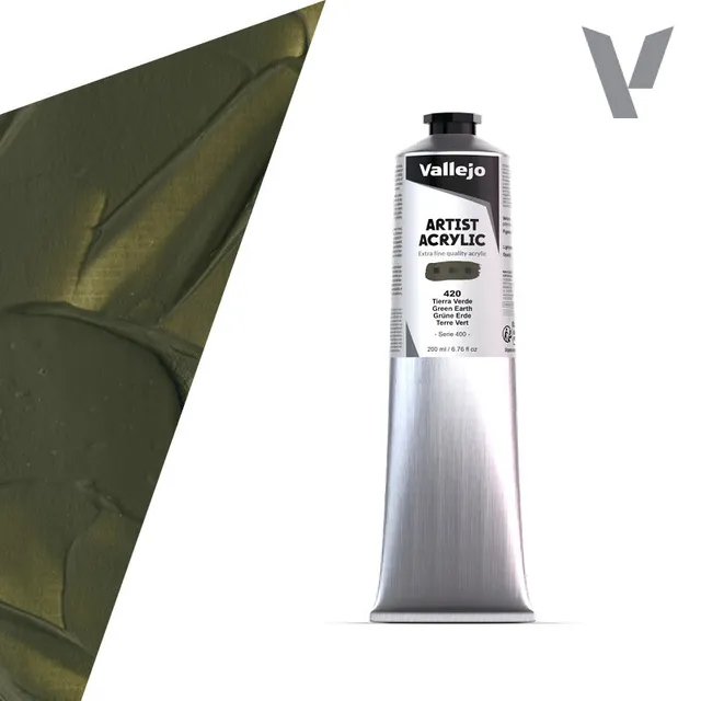 vallejo-acrylic-artist-color-terre-verte-200-ml image 1