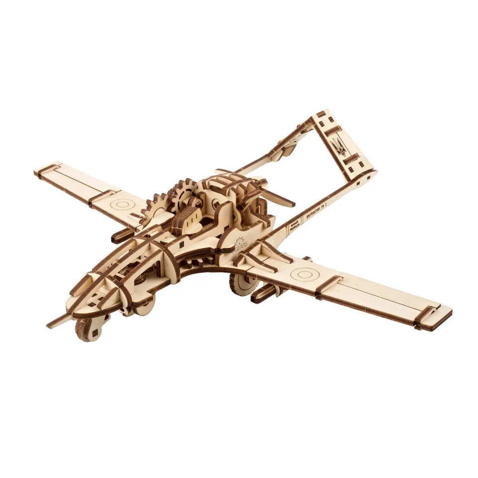 ugears-bayraktar-tb2-drone-de-combat-maquette-bois image 1