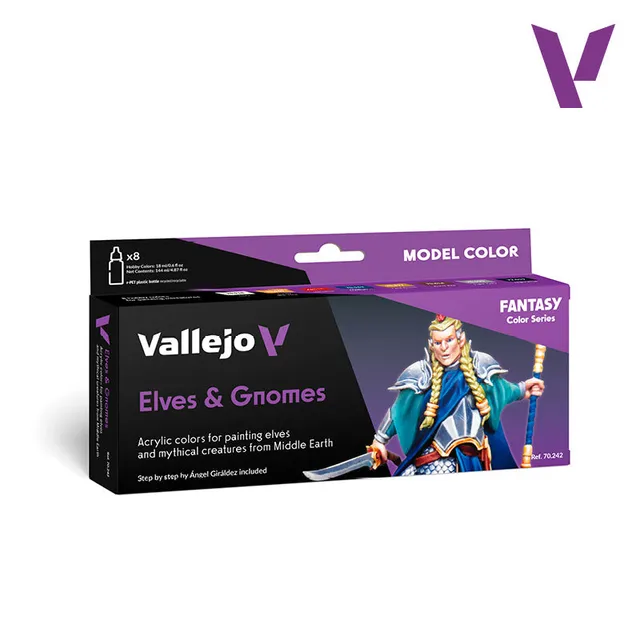 vallejo-game-color-set-8-couleurs-elfes-et-gnomes-fantasy image 1