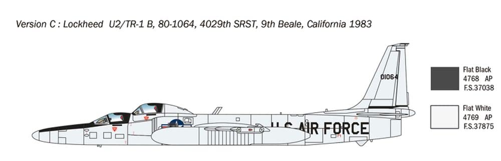 italeri-2809s-lockheed-tr-1a-b-maquette-avion-1-48-monter image 6