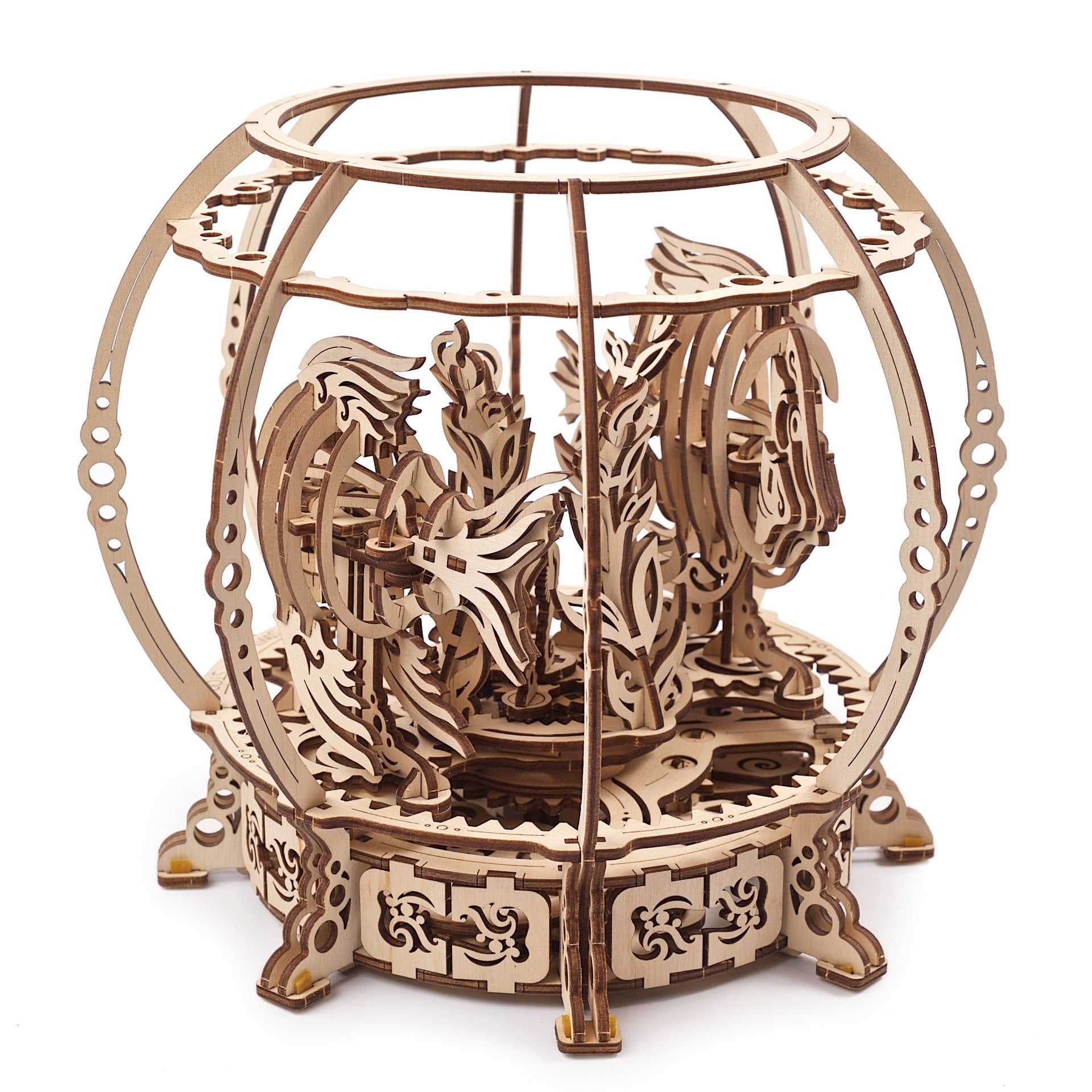 ugears-mechanical-aquarium-maquette-m-canique-en-bois image 2