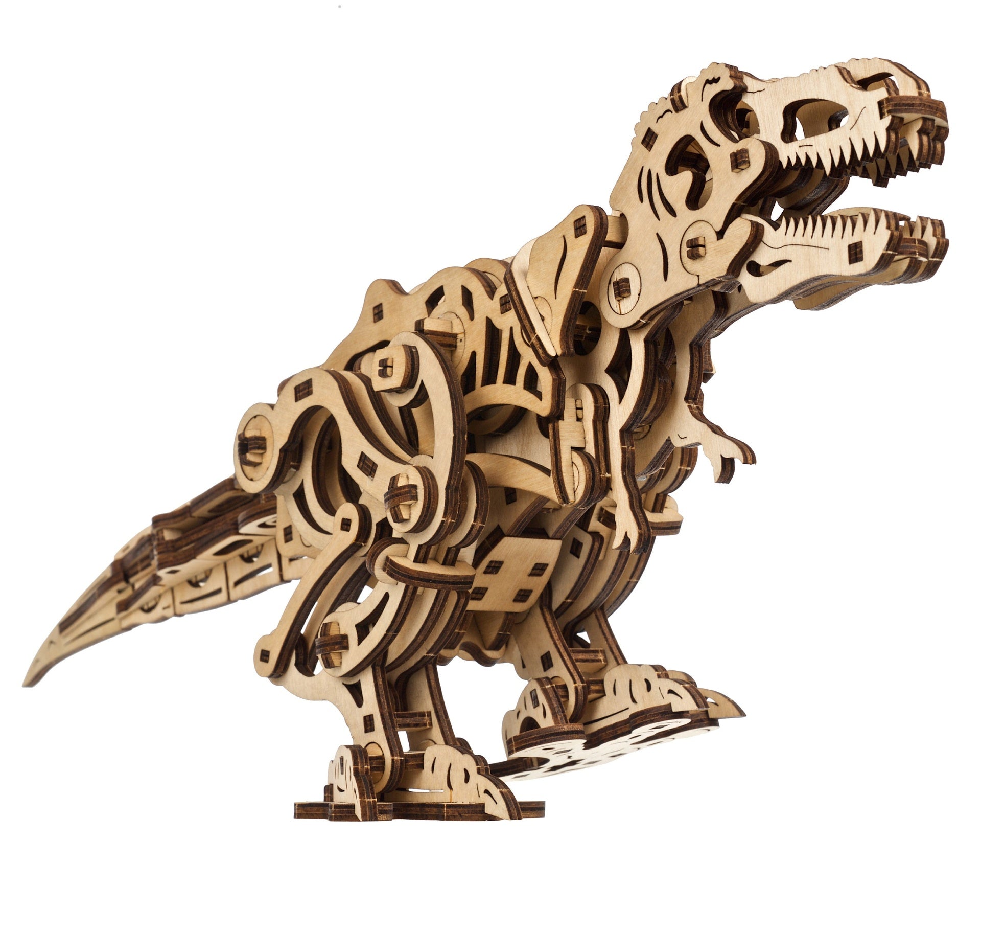 ugears-tyrannosaurus-rex-maquette-bois-m-canique-automate image 3