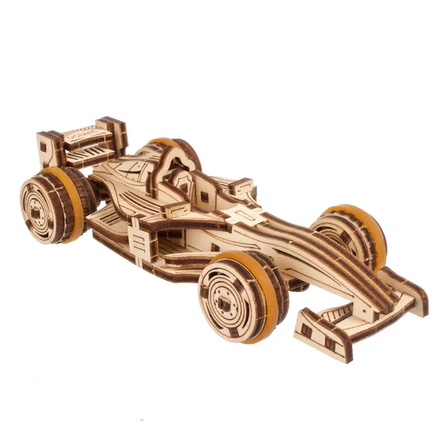 ugears-compact-racer-voiture-de-course-bois-facile image 1