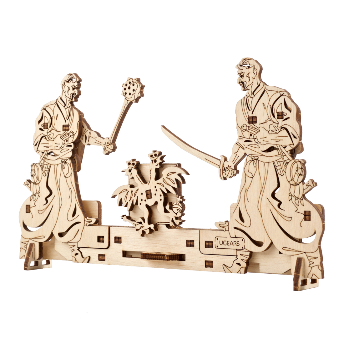 ugears-easy-gears-the-centuries-old-battle-for-freedom-mini-maquette-bois image 2