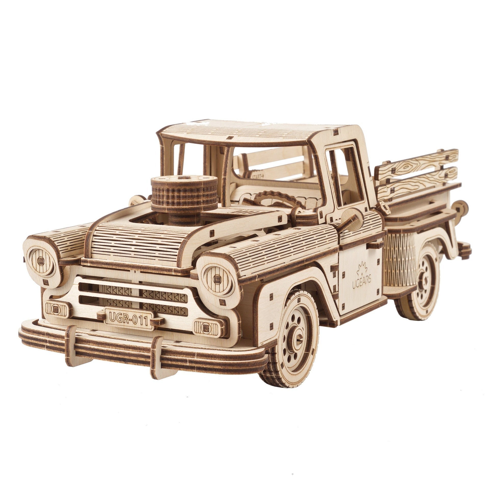 ugears-pickup-lumberjack-maquette-bois-m-canique-1959-chevrolet-3100 image 1