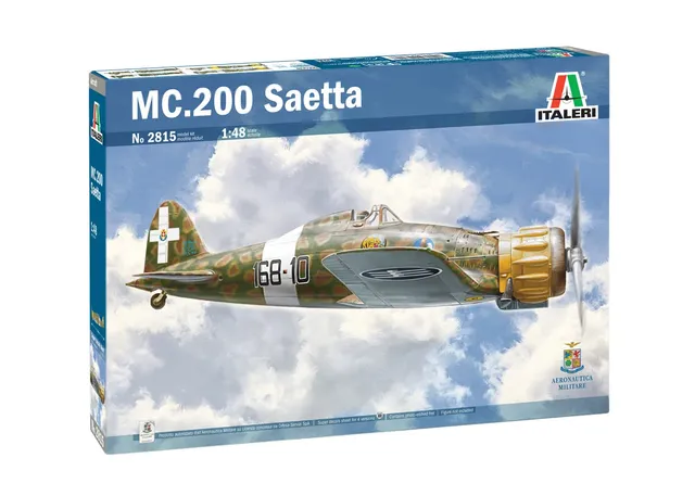 italeri-macchi-mc200-saetta-serie-vii-2815-maquette-avion-plastique-1-48 image 1