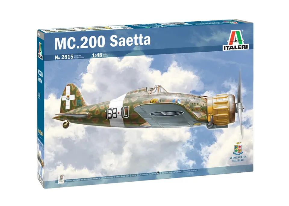italeri-macchi-mc200-saetta-serie-vii-2815-maquette-avion-plastique-1-48 image 1
