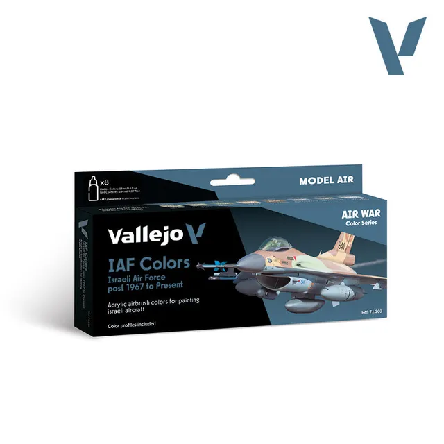 vallejo-model-air-set-8-x-18-ml-avions-israeli-air-force-iaf image 1