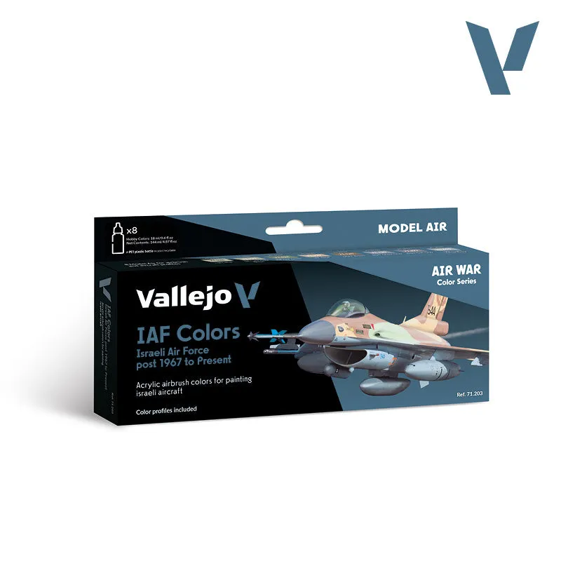 vallejo-model-air-set-8-x-18-ml-avions-israeli-air-force-iaf image 1