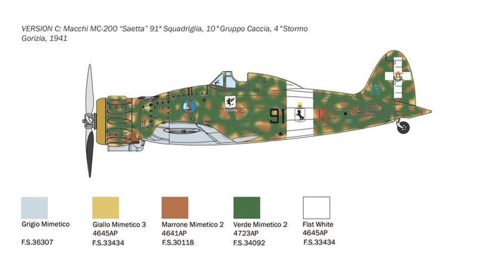 italeri-macchi-mc200-saetta-serie-vii-2815-maquette-avion-plastique-1-48 image 6