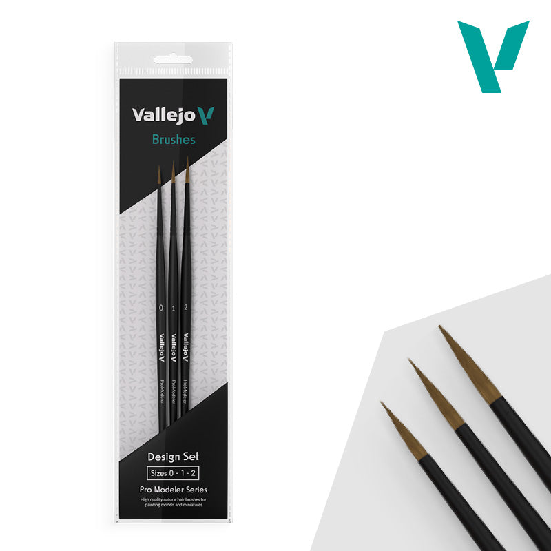 vallejo-set-3-pinceaux-pro-modeler-design-set-0-1-2 image 2
