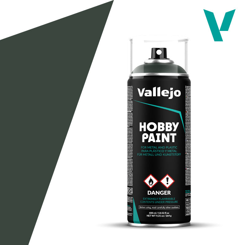 vallejo-spray-primer-vert-fonc-sous-couche-pour-miniatures image 1