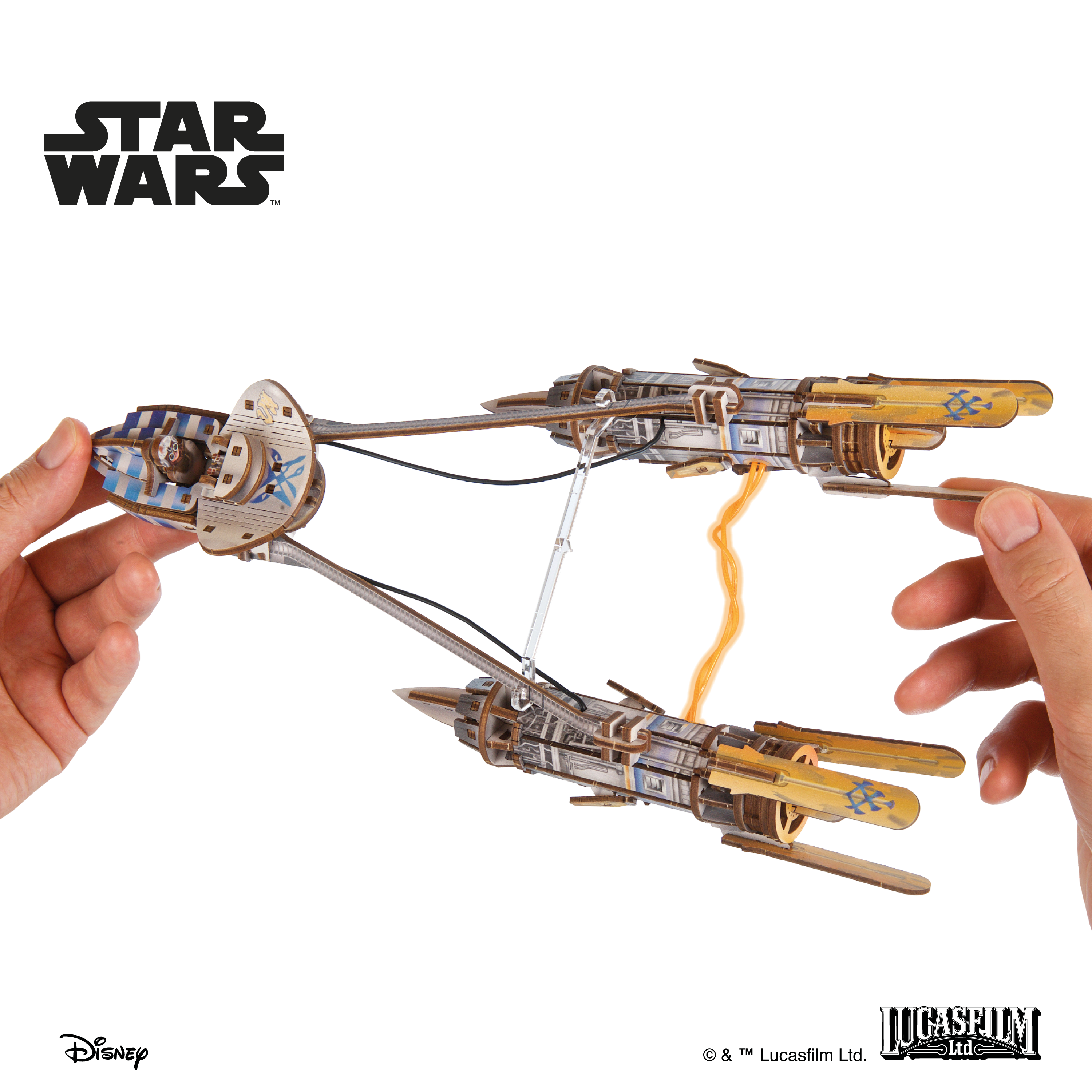 ugears-anakin-skywalker-s-podracer-maquette-m-canique-star-wars image 8