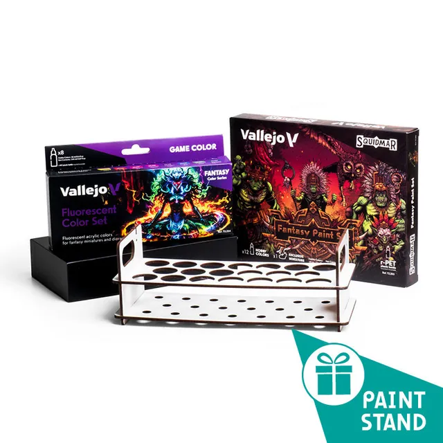 vallejo-game-color-pack-squidmar-fantasy-paint-set-fluorescents image 1