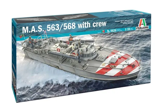 italeri-5626-italian-mas-568-4a-serie-avec-quipage-maquette-bateau-1-35 image 1