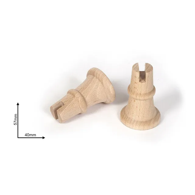 occre-supports-de-socle-57-mm-lot-de-2-colonnes-bois image 1