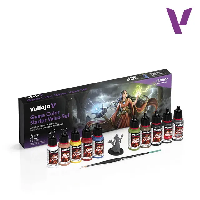 vallejo-game-color-starter-value-set-set-initiation-miniatures image 1