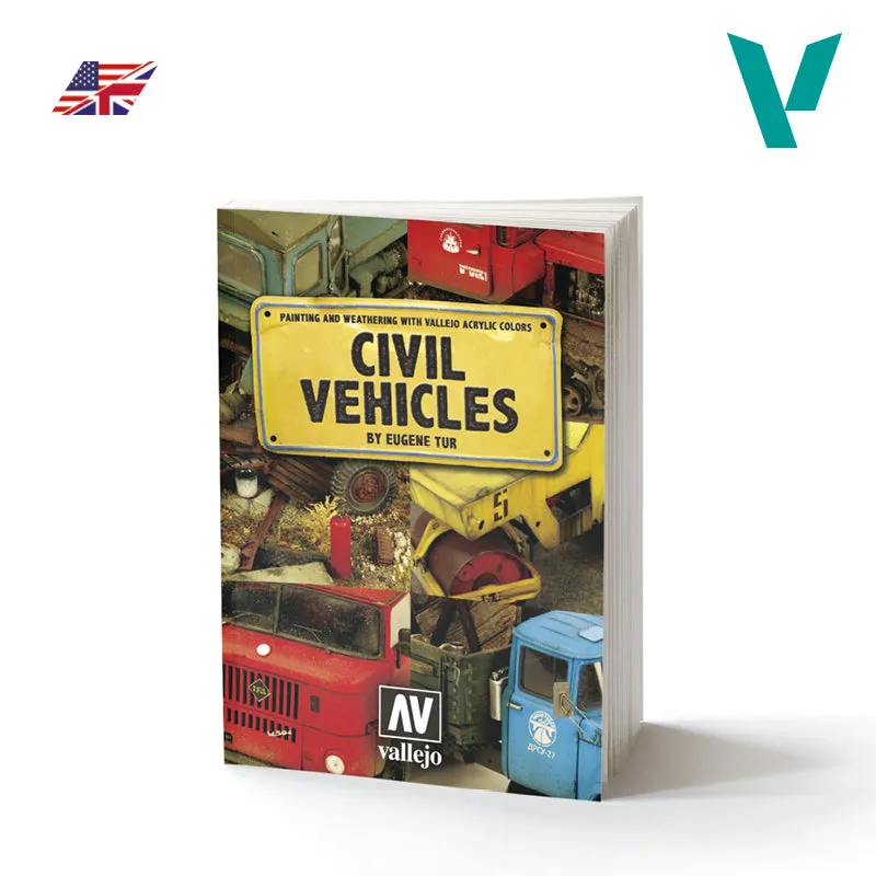 vallejo-livre-civil-vehicles-peinture-et-weathering-acryliques image 1