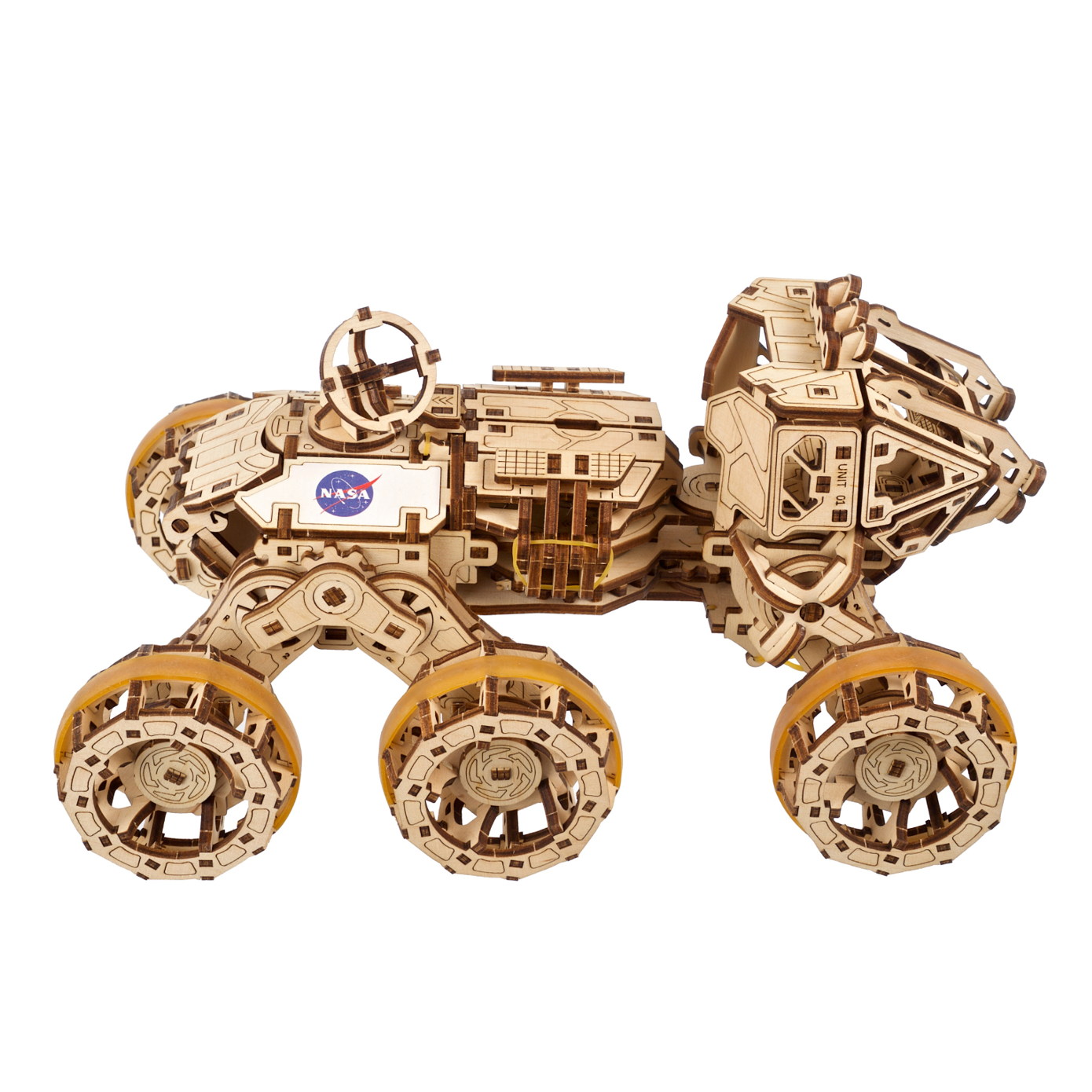 ugears-manned-mars-rover-rover-martien-habit-en-bois-m-canique-construire image 3
