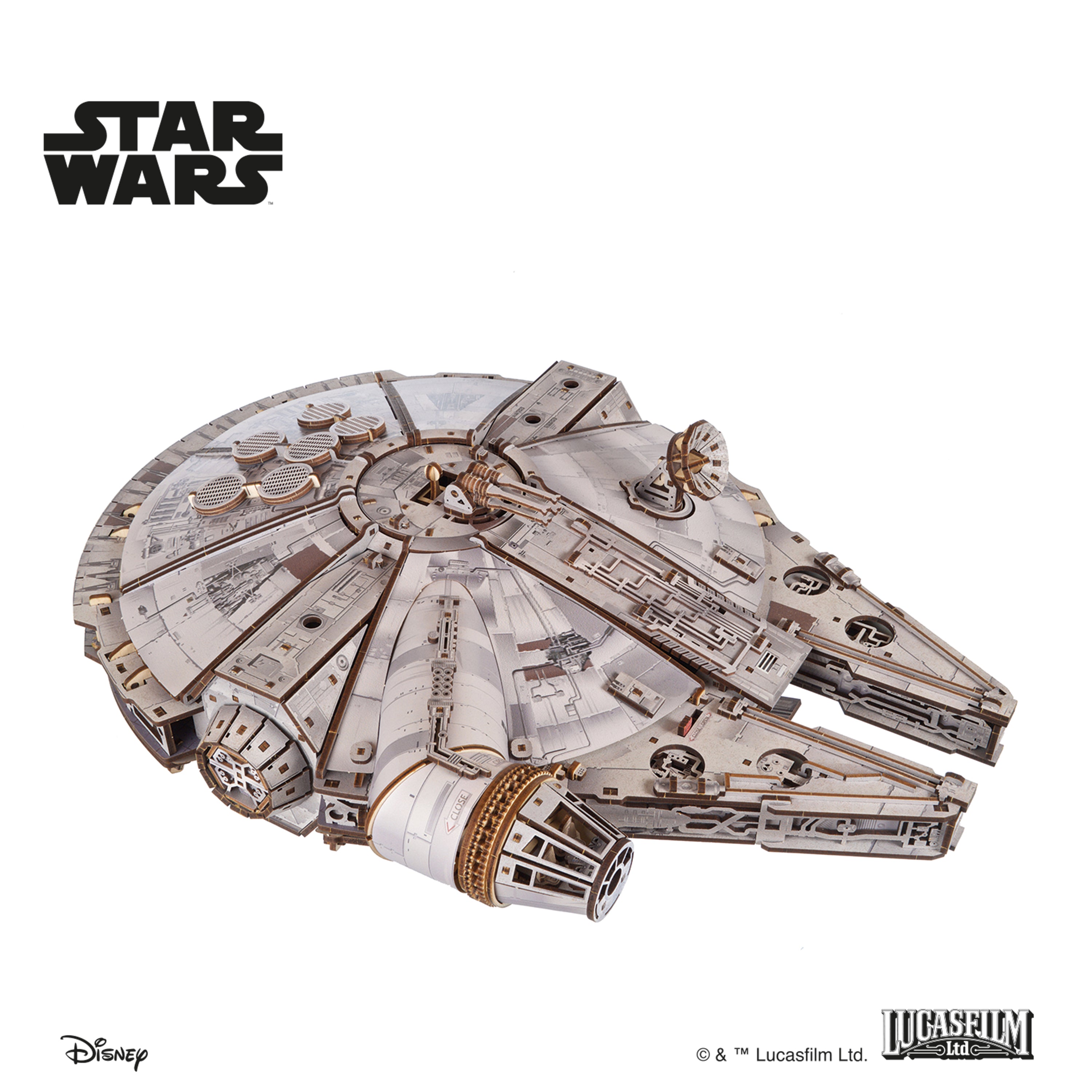 ugears-millennium-falcon-star-wars-maquette-bois-m-canique-1-75 image 7