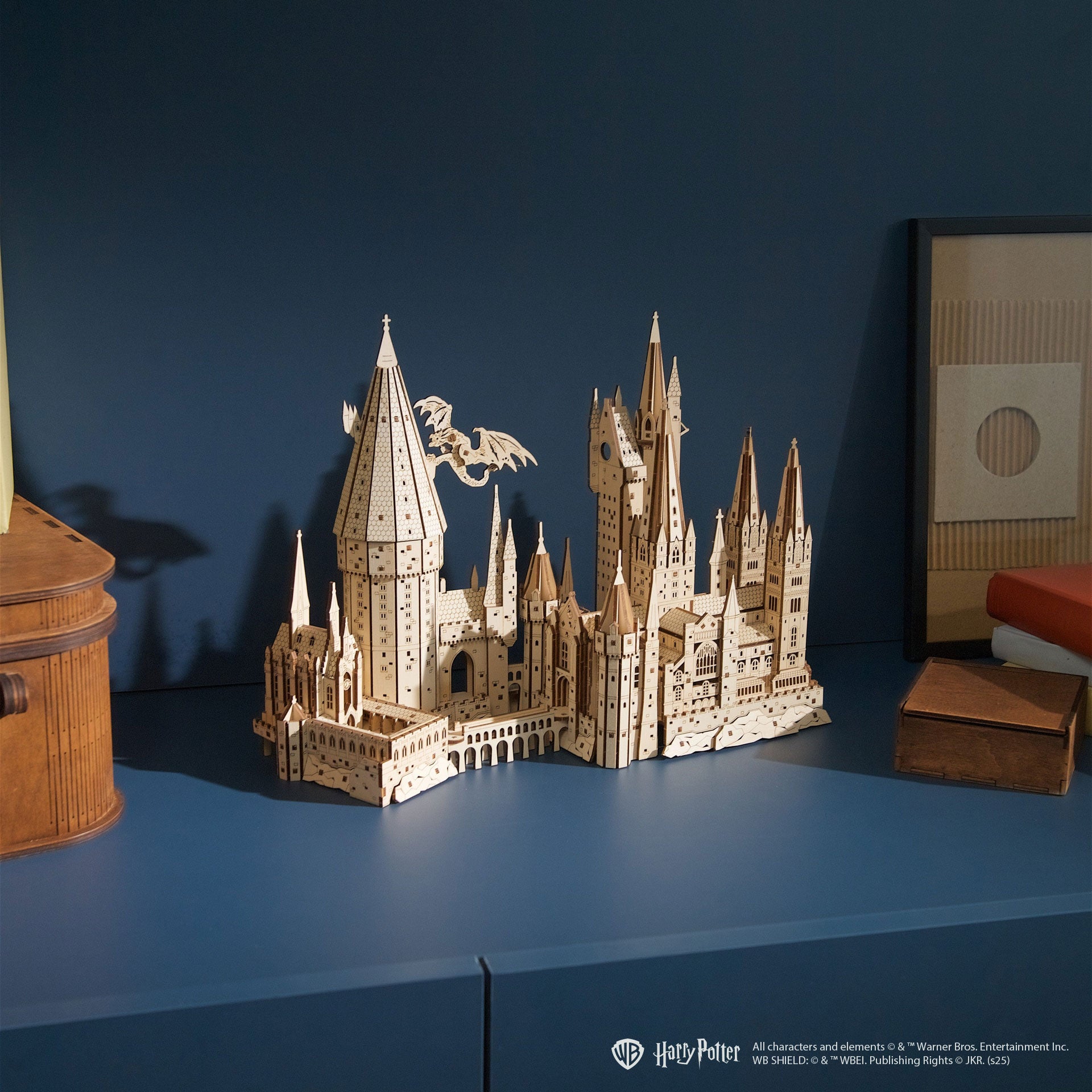 ugears-ch-teau-de-hogwarts-maquette-m-canique-en-bois image 7