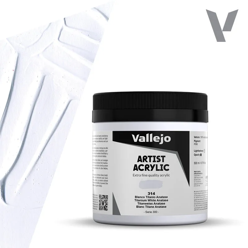 vallejo-belle-arti-peinture-acrylique-blanc-titane-anatase-500-ml image 1