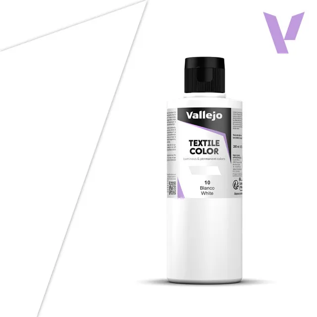 vallejo-belle-arti-peinture-textile-blanche-200-ml image 1