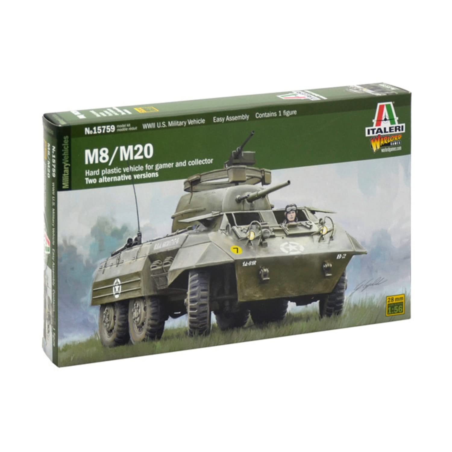 italeri-m8-m20-v-hicule-blind-kit-maquette-mod-le-r-duit image 1