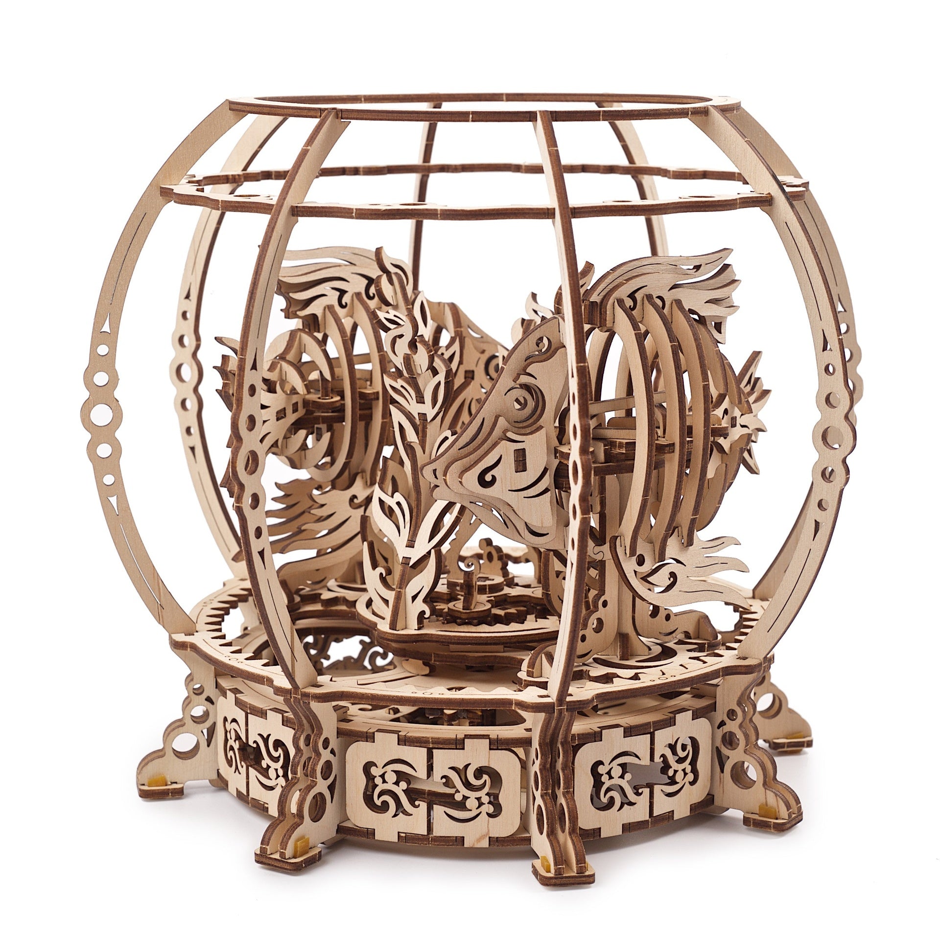 ugears-mechanical-aquarium-maquette-m-canique-en-bois image 1