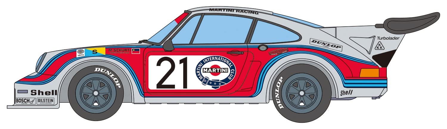 italeri-3625-porsche-934-rsr-1-24-maquette-voiture-plastique-monter image 3