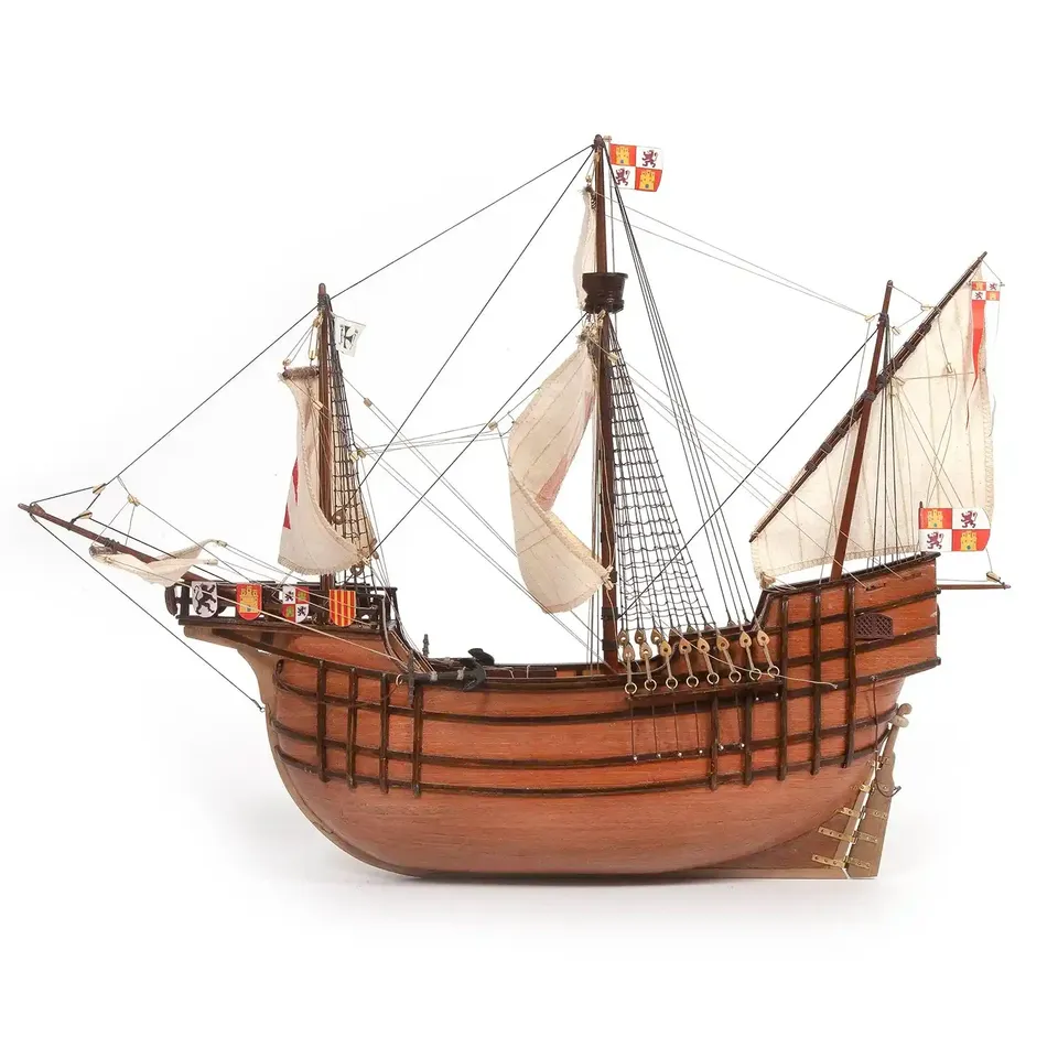 occre-santa-maria-maquette-bateau-1492-kit-initiation image 1