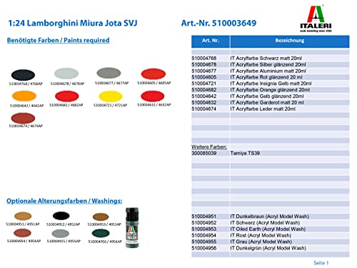 italeri-3649-lamborghini-miura-jota-svj-maquette-voiture-multicolore image 8