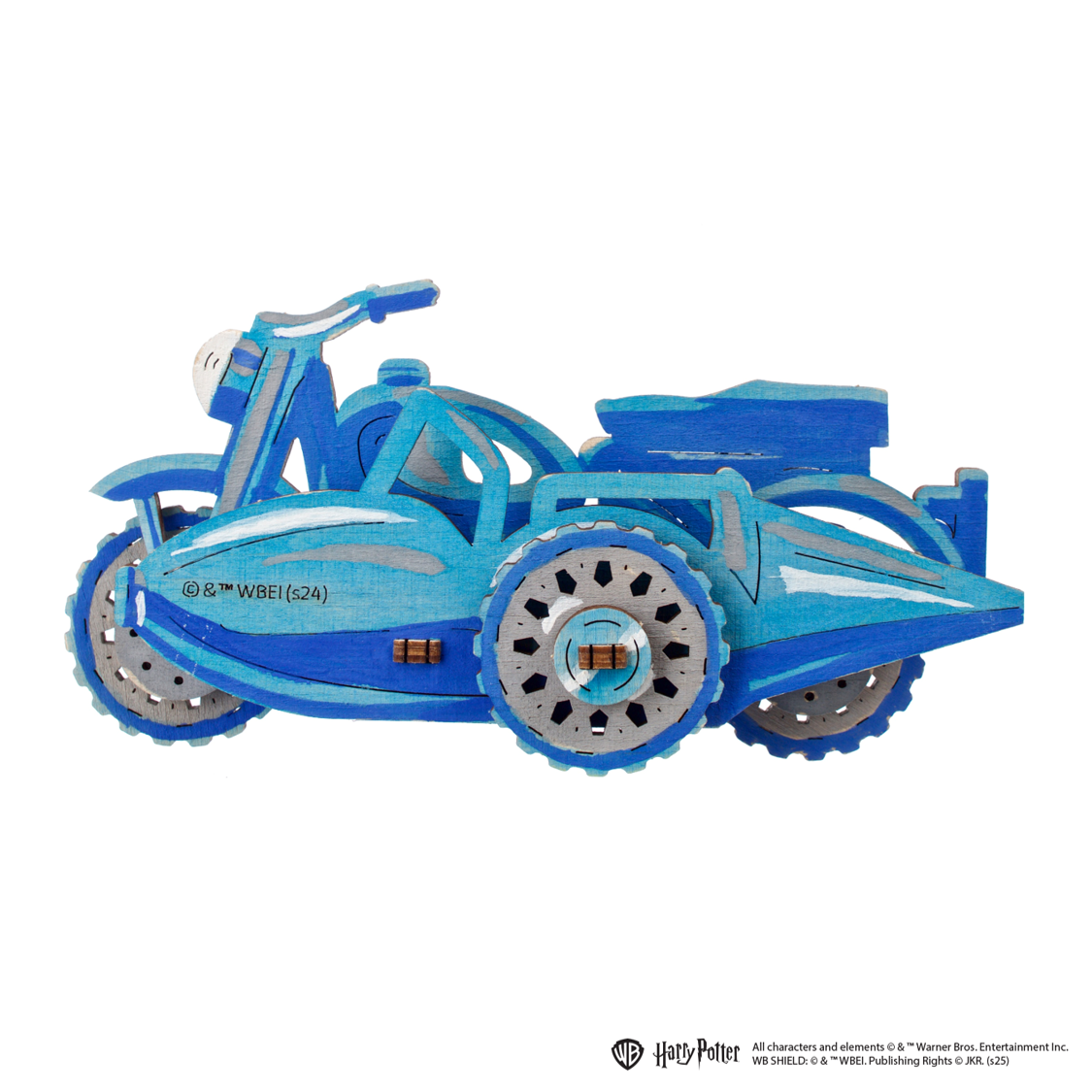 ugears-moto-volante-d-hagrid-maquette-bois-3d-colorier-harry-potter image 2