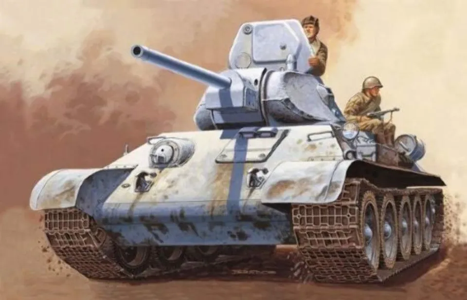 italeri-i7008-t-34-76-maquette-char-militaire-1-72-verte image 1