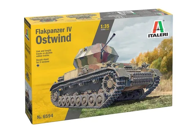 italeri-6594s-flakpanzer-iv-ostwind-1-35-kit-maquette-plastique-monter image 1