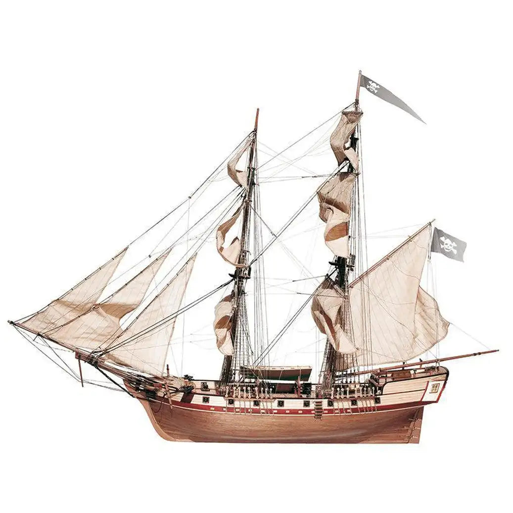 occre-corsair-maquette-bateau-bois-brigantin-corsaire-1-100-kit image 2