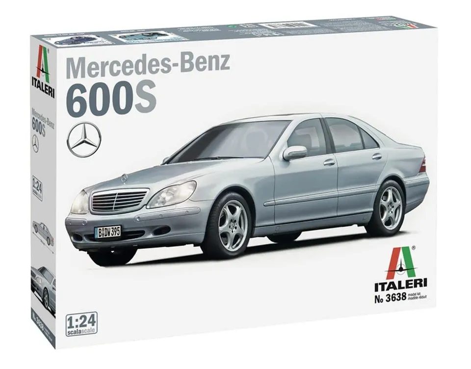 italeri-mercedes-benz-600s-maquette-voiture-classique image 1