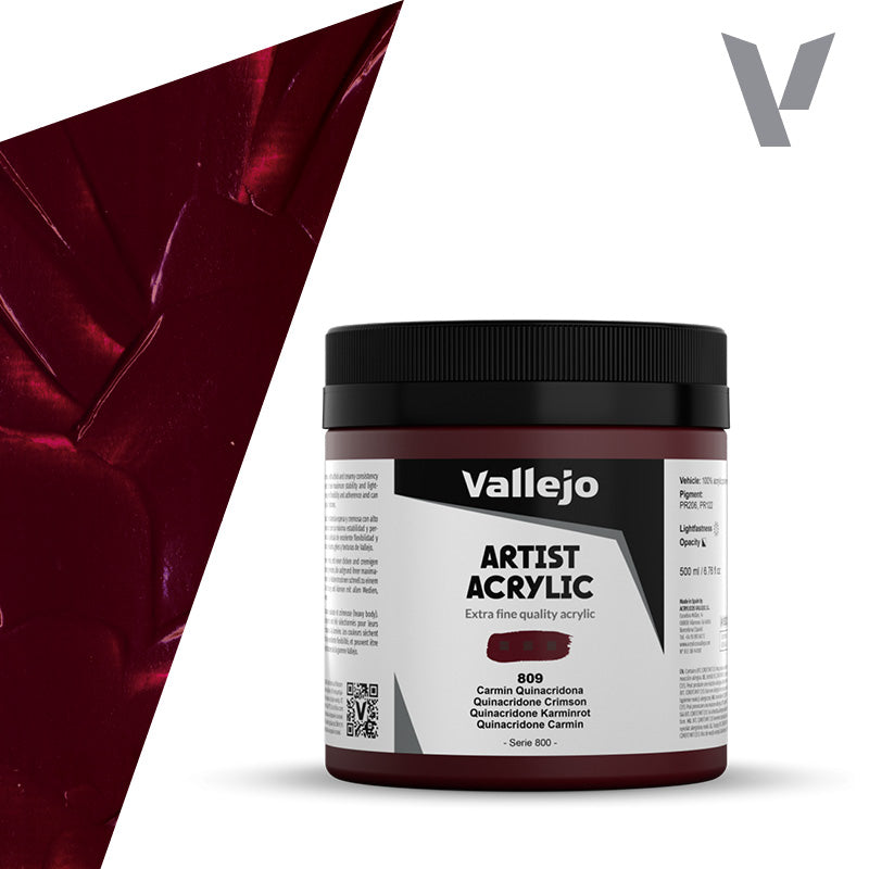 vallejo-peinture-acrylique-carmin-quinacridone-500-ml-beaux-arts image 1