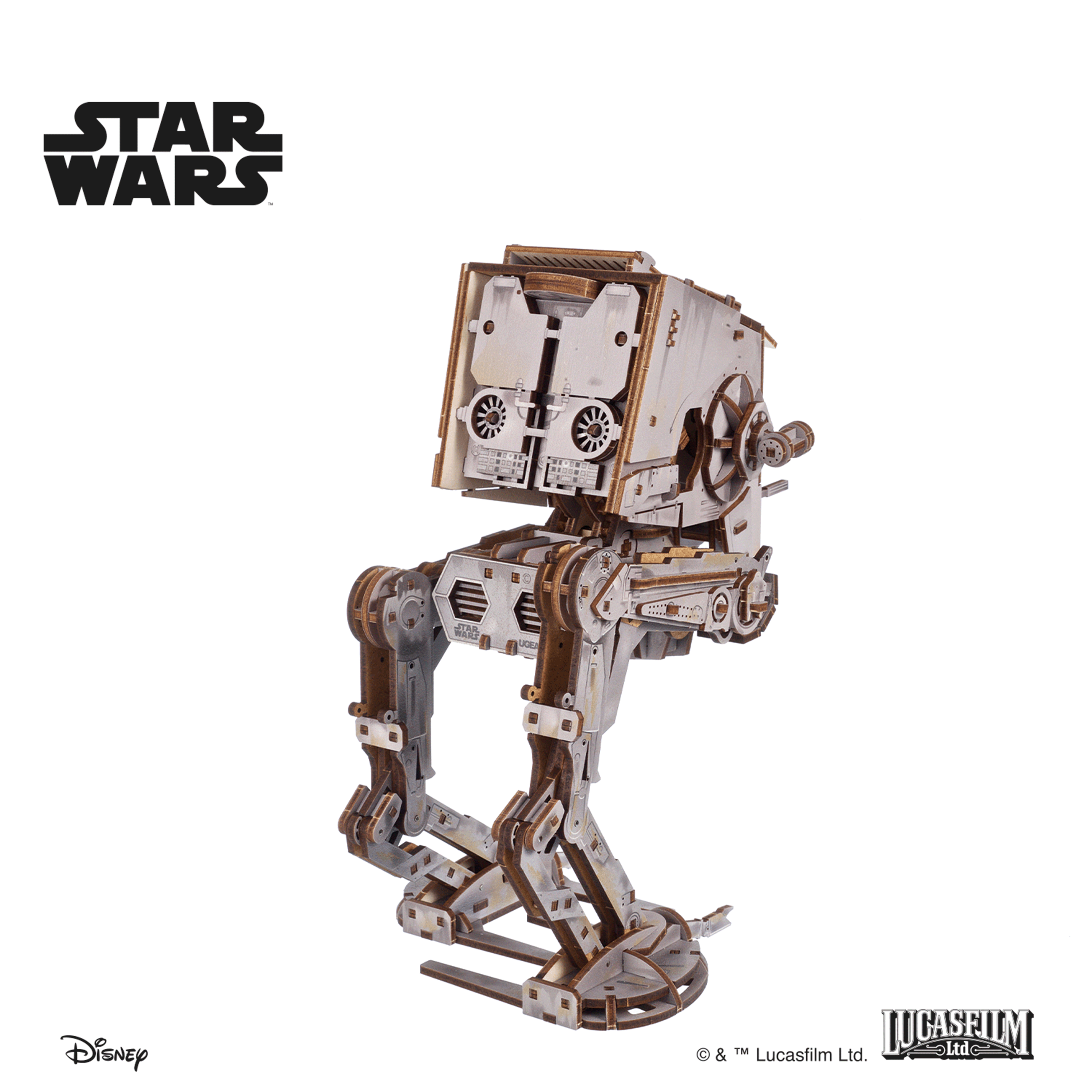 ugears-at-st-walker-star-wars-maquette-marcheur-imp-rial-en-bois-ressort image 5
