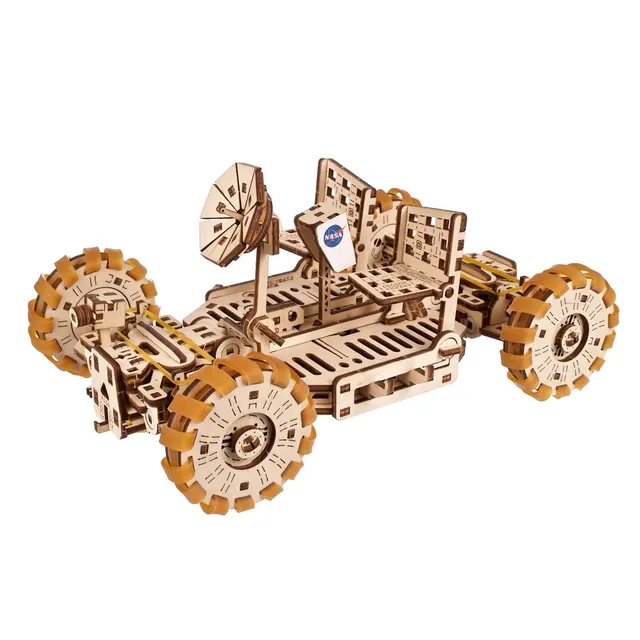 ugears-medium-gears-nasa-lunar-rover-maquette-bois-4x4-lunaire image 1