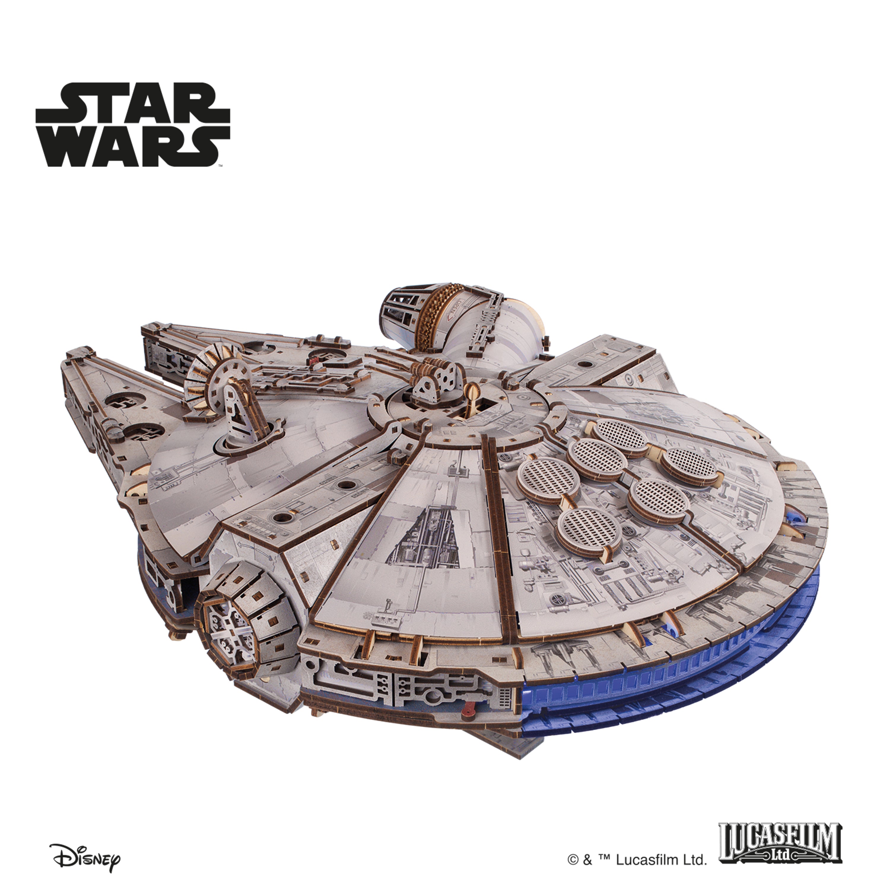 ugears-millennium-falcon-star-wars-maquette-bois-m-canique-1-75 image 1