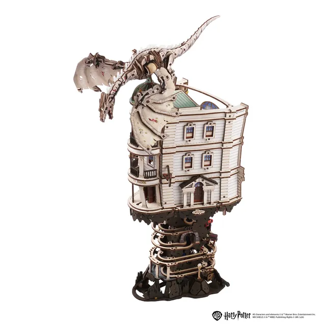 ugears-gringotts-bank-marble-run-bundle-circuit-billes-motoris-dragon-ironbelly image 1