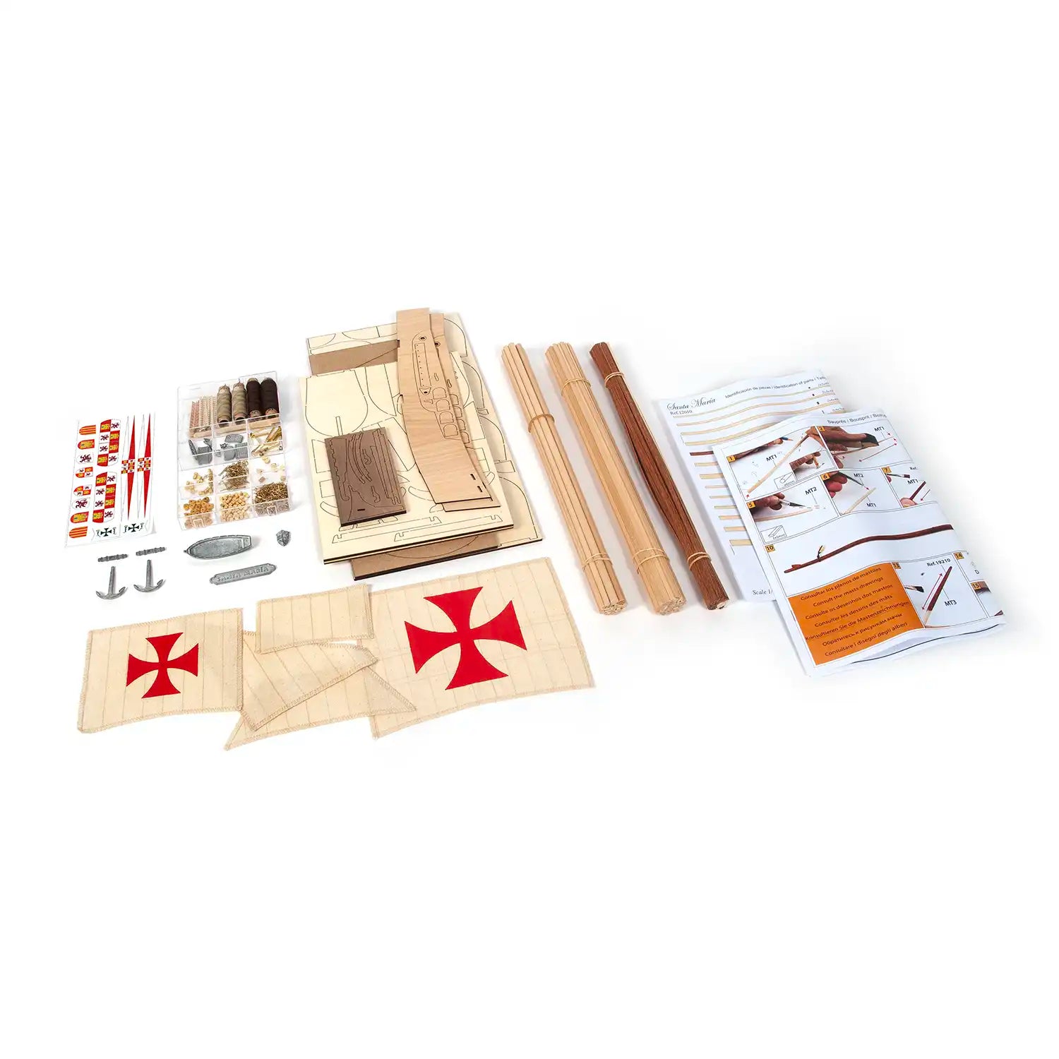 occre-santa-maria-maquette-bateau-1492-kit-initiation image 5