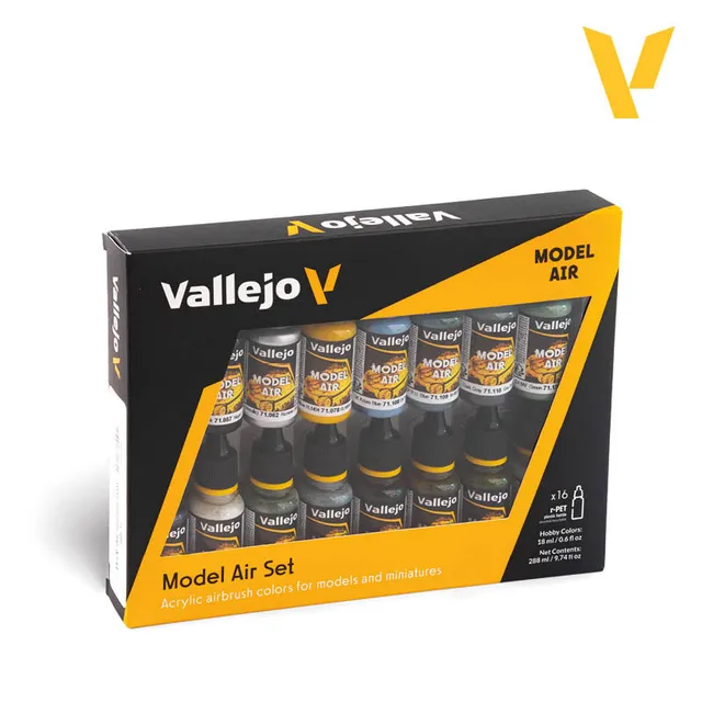 vallejo-model-air-set-16-couleurs-avions-britanniques-raf-faa-wwii-18-ml image 1
