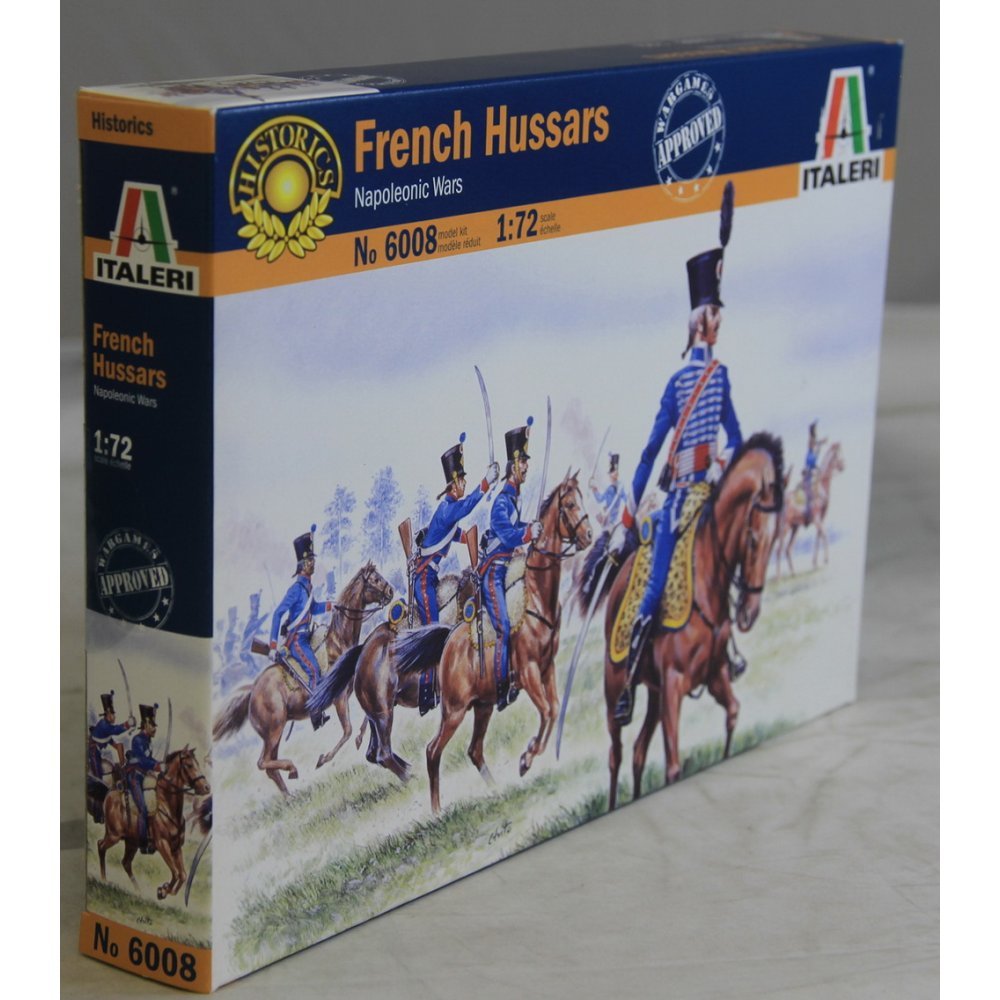 italeri-i6008-maquette-figurine-hussards-fran-ais-chelle-1-72 image 1