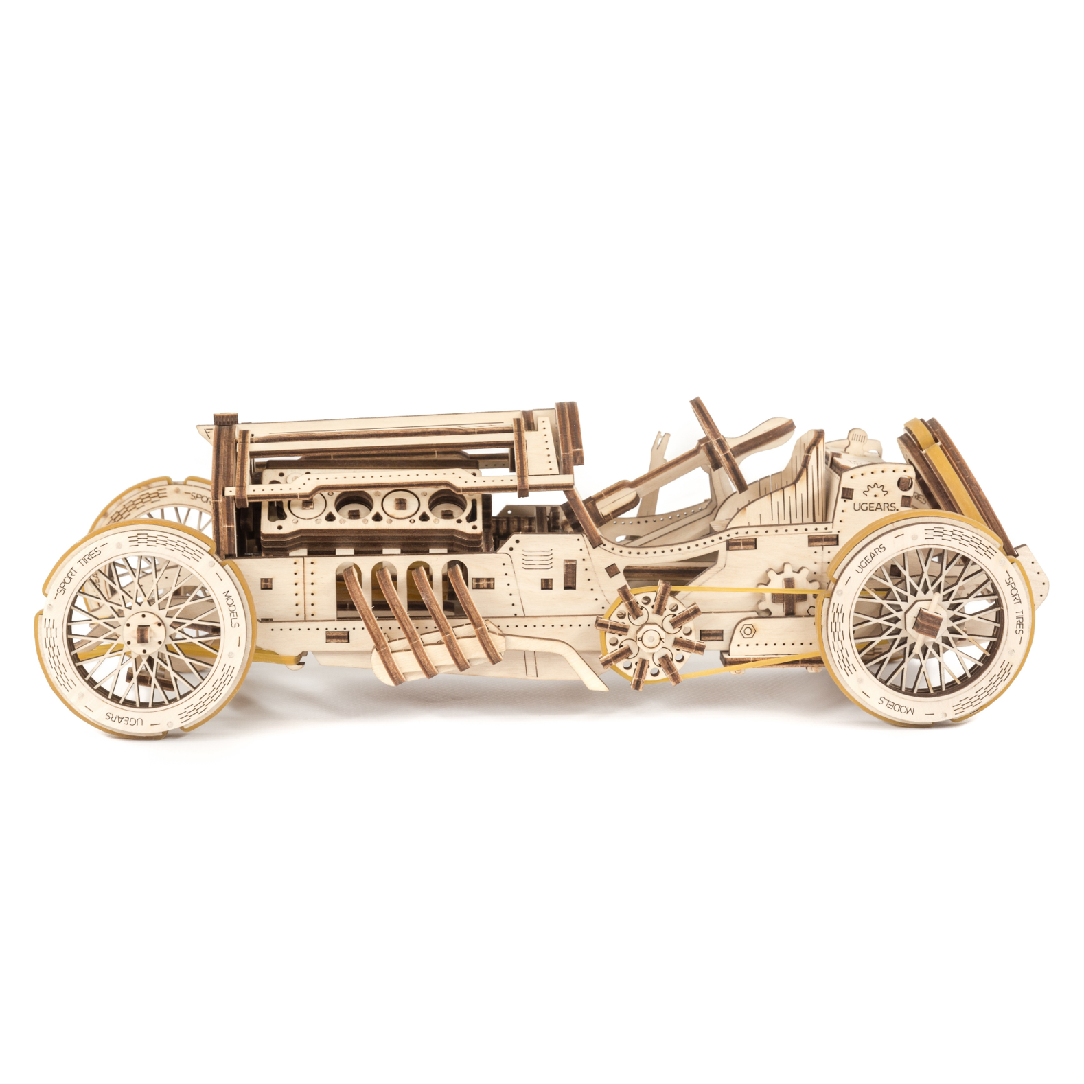 ugears-u-9-grand-prix-car-maquette-m-canique-bois image 3