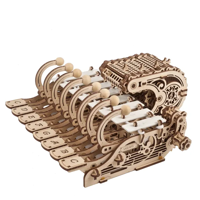 ugears-mechanical-celesta-maquette-instrument-de-musique-m-canique-en-bois image 1