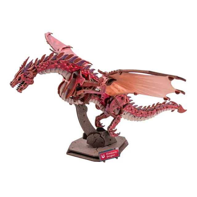 ugears-firestorm-dragon-dragon-m-canique-en-bois image 1