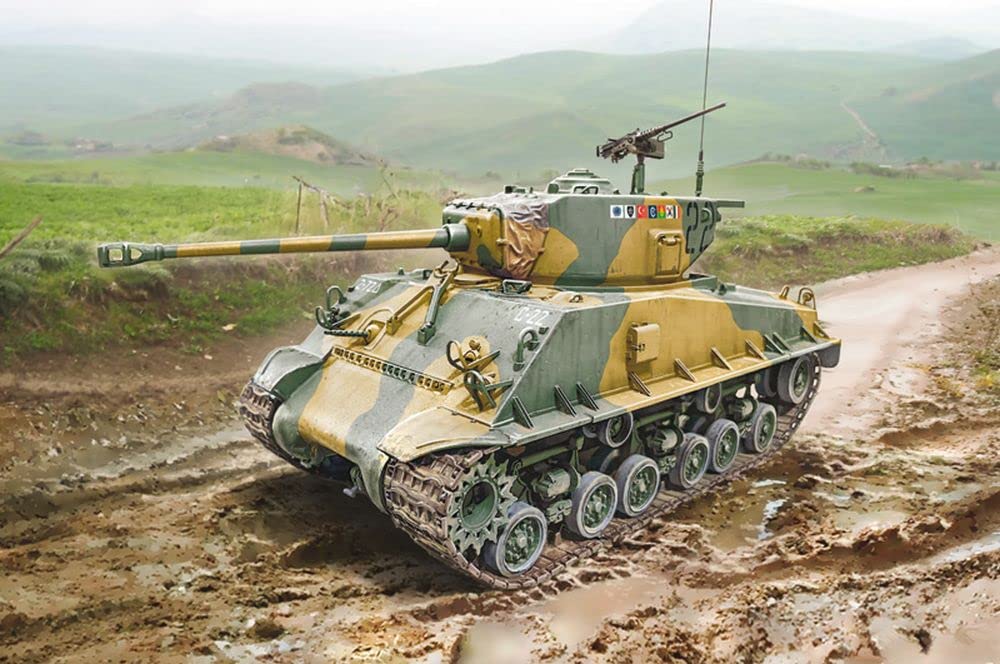 italeri-6586s-us-m4a3e8-sherman-korea-1-35-kit-char-plastique-coller image 2